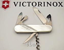 Victorinox Swiss Army Knife Vintage 84mm SPARTAN RARE Genuine Pearl Handles