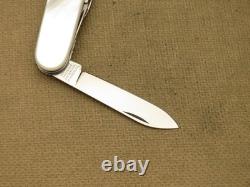 Victorinox Swiss Army Knife Vintage 84mm SPARTAN RARE Genuine Pearl Handles