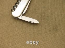 Victorinox Swiss Army Knife Vintage 84mm SPARTAN RARE Genuine Pearl Handles