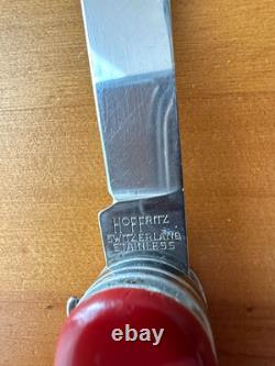Victorinox Swiss Army Knife Vintage Fisherman Pre 1975 91mm with12 Tools Hoffritz