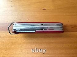 Victorinox Swiss Army Knife Vintage Fisherman Pre 1975 91mm with12 Tools Hoffritz