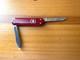 Victorinox Swiss Army Knife Vintage Princess Red withOutside Rivets Rare find