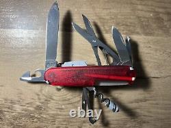 Victorinox Swiss Army Knife With Digital Clock Vintage EDC Multi Tool SAK