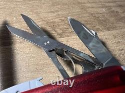 Victorinox Swiss Army Knife With Digital Clock Vintage EDC Multi Tool SAK