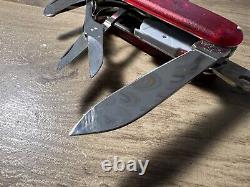 Victorinox Swiss Army Knife With Digital Clock Vintage EDC Multi Tool SAK