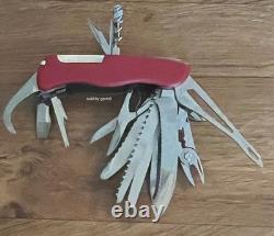 Victorinox Swiss Army Knife, Workchamp XL Dark Red 111 mm, 0.8564. XL, New In Box