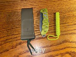 Victorinox Swiss Army Knife Yellow Hunter Pro Alox Limited Edition 2023 + Pouch