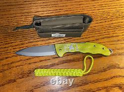 Victorinox Swiss Army Knife Yellow Hunter Pro Alox Limited Edition 2023 + Pouch