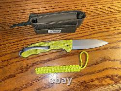 Victorinox Swiss Army Knife Yellow Hunter Pro Alox Limited Edition 2023 + Pouch