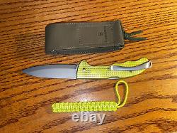 Victorinox Swiss Army Knife Yellow Hunter Pro Alox Limited Edition 2023 + Pouch