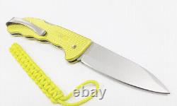 Victorinox Swiss Army Knife Yellow Hunter Pro Alox Limited Edition 2023 + Pouch