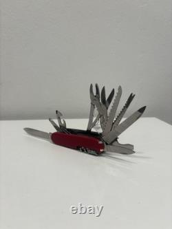 Victorinox Swiss Army Knife Zermatt Leather Sheath Steel Sharpener Original Own
