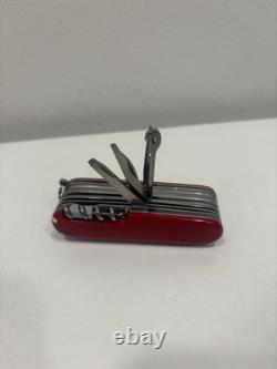 Victorinox Swiss Army Knife Zermatt Leather Sheath Steel Sharpener Original Own