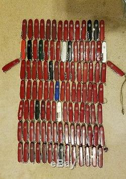 Victorinox Swiss Army Knives- 91mm 2&3 layer-105 total