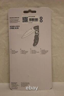 Victorinox Swiss Army Knives Black On Black Alox Evoke Knife 0.9415. Ds23b J21