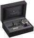 Victorinox Swiss Army Men's 241552.1 Leather Officers Chronograph Knife Gift Set