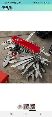 Victorinox Swiss Army Multi-Tool Evolution S54 Toolchest Plus Pocket Knife, Red