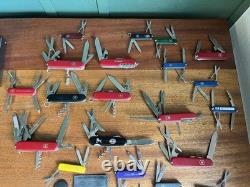 Victorinox Swiss Army Multi-Tool Lot of 36, Collection