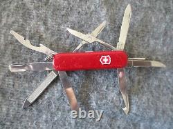 Victorinox Swiss Army Multi-function Pocket Knives (lot Of 9) Some Promos Read