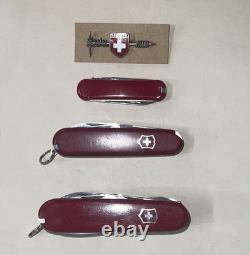 Victorinox Swiss Army Officer Suisse Knife Lot