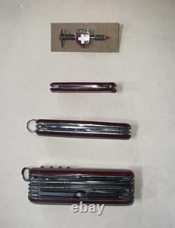 Victorinox Swiss Army Officer Suisse Knife Lot