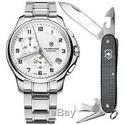 Victorinox Swiss Army Officers Chronograph with Knife Men's Watch V241554.1