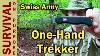 Victorinox Swiss Army One Hand Trekker Lockblade Folding Knife