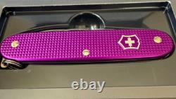 Victorinox Swiss Army Pioneer Alox 2016 Limited Edition Orchid Violet Knife NIB