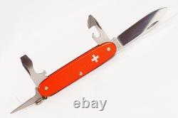 Victorinox Swiss Army Pocket Knife Alox Pioneer Old Cross Rostfrei 93MM 1970's