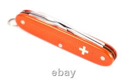 Victorinox Swiss Army Pocket Knife Alox Pioneer Old Cross Rostfrei 93MM 1970's