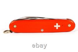 Victorinox Swiss Army Pocket Knife Alox Pioneer Old Cross Rostfrei 93MM 1970's