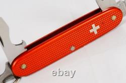 Victorinox Swiss Army Pocket Knife Alox Pioneer Old Cross Rostfrei 93MM 1970's