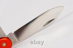 Victorinox Swiss Army Pocket Knife Alox Pioneer Old Cross Rostfrei 93MM 1970's