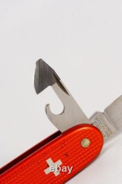 Victorinox Swiss Army Pocket Knife Alox Pioneer Old Cross Rostfrei 93MM 1970's