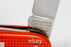 Victorinox Swiss Army Pocket Knife Alox Pioneer Old Cross Rostfrei 93MM 1970's