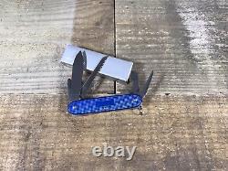 Victorinox Swiss Army Pocket Knife Farmer Alox Blue 0.8241.22R SAK EDC 93MM
