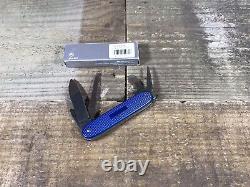 Victorinox Swiss Army Pocket Knife Farmer Alox Blue 0.8241.22R SAK EDC 93MM