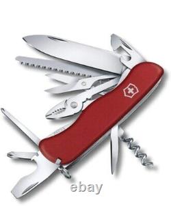 Victorinox Swiss Army Pocket Knife HERCULES RED 111 mm 54751 / 0.8543-X1 NIB
