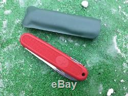 Victorinox Swiss Army Pocket Knife Old Red very rare