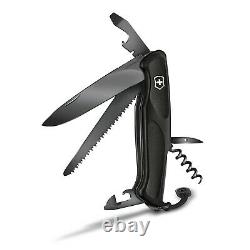 Victorinox Swiss Army Pocket Knife Ranger Grip 55 Onyx Black 130mm 0.9563. C31P