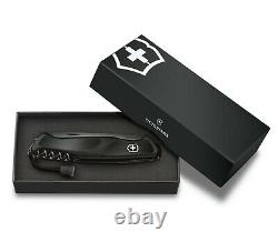 Victorinox Swiss Army Pocket Knife Ranger Grip 55 Onyx Black 130mm 0.9563. C31P