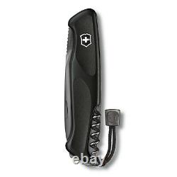 Victorinox Swiss Army Pocket Knife Ranger Grip 55 Onyx Black 130mm 0.9563. C31P