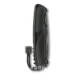 Victorinox Swiss Army Pocket Knife Ranger Grip 55 Onyx Black 130mm 0.9563. C31P