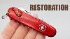Victorinox Swiss Army Pocket Knife Restoration And Customization