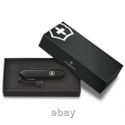 Victorinox Swiss Army Pocket Knife SPARTAN ONYX BLACK monochrome 1.3603.31P