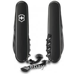 Victorinox Swiss Army Pocket Knife SPARTAN ONYX BLACK monochrome 1.3603.31P