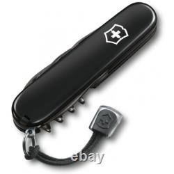 Victorinox Swiss Army Pocket Knife SPARTAN ONYX BLACK monochrome 1.3603.31P