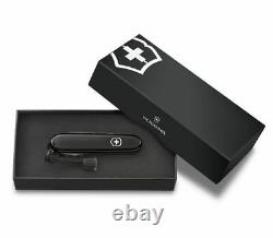 Victorinox Swiss Army Pocket Knife Spartan Onyx Monochrome Black 1.3603.31P