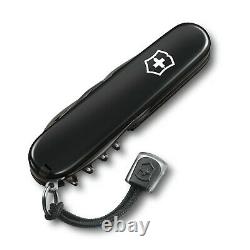 Victorinox Swiss Army Pocket Knife Spartan Onyx Monochrome Black 1.3603.31P