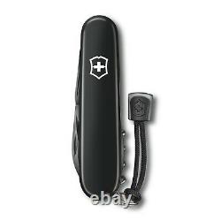 Victorinox Swiss Army Pocket Knife Spartan Onyx Monochrome Black 1.3603.31P